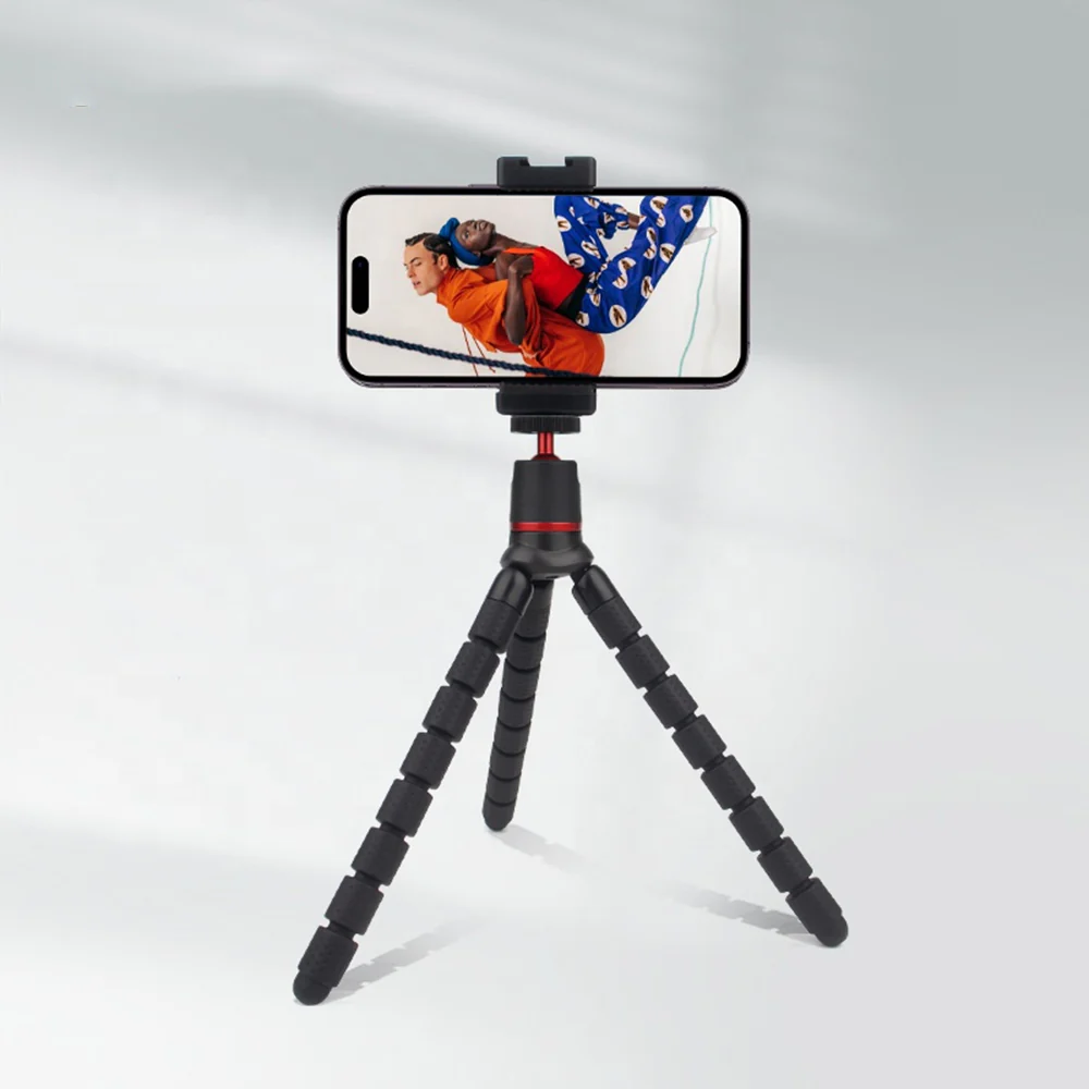 1/4inch Techsuit JX-004 Tripod, Black - Image 5
