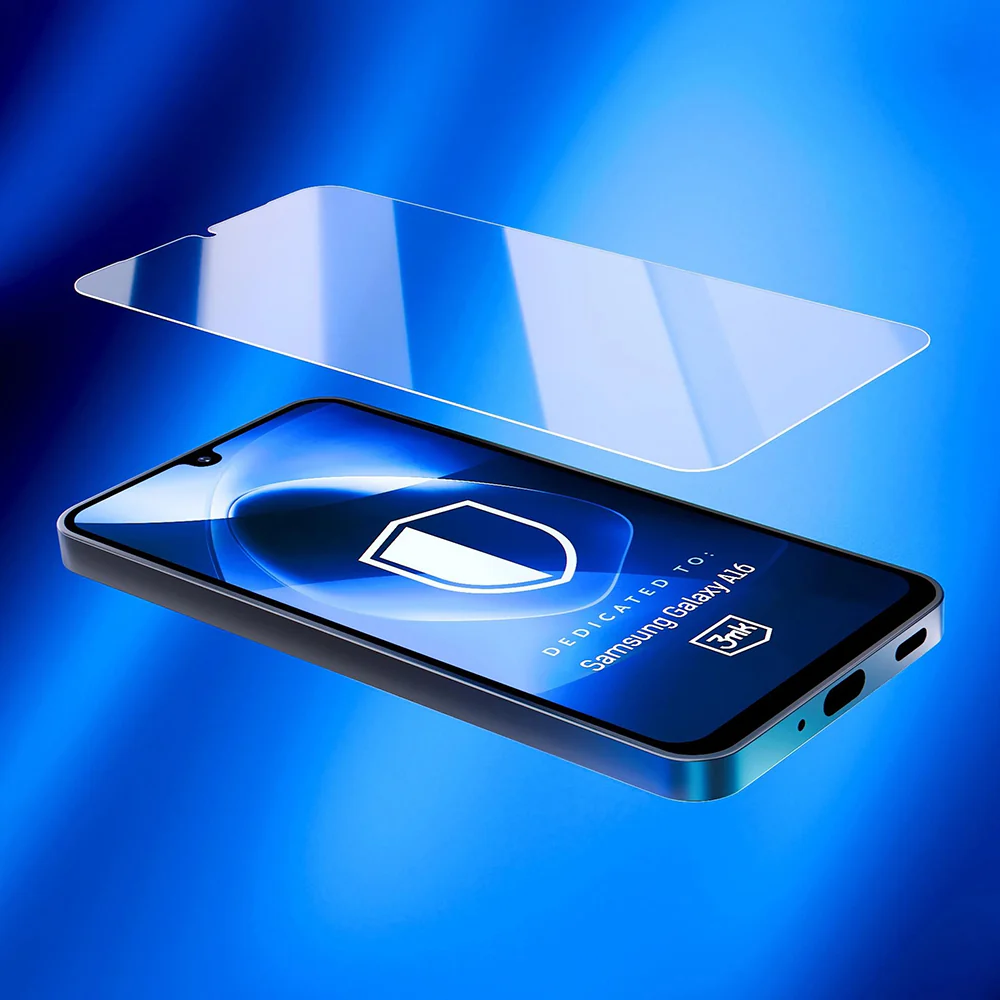 3MK FlexibleGlass Lite Screen Protector for Samsung Galaxy A55 5G A556 / A35 5G A356, Flexible Glass, Full Glue - Image 2