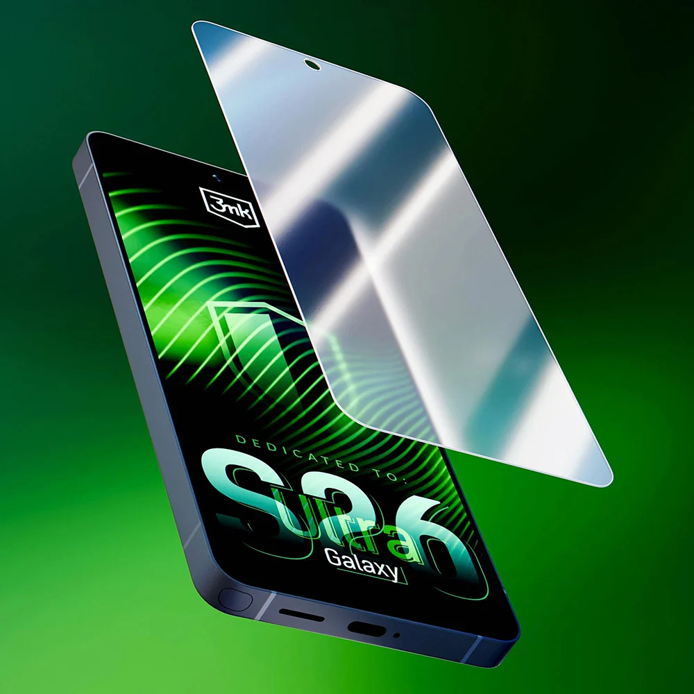 3MK FlexibleGlass Screen Protector for Samsung Galaxy S26 Ultra S948, Flexible Glass, Full Glue - Image 2