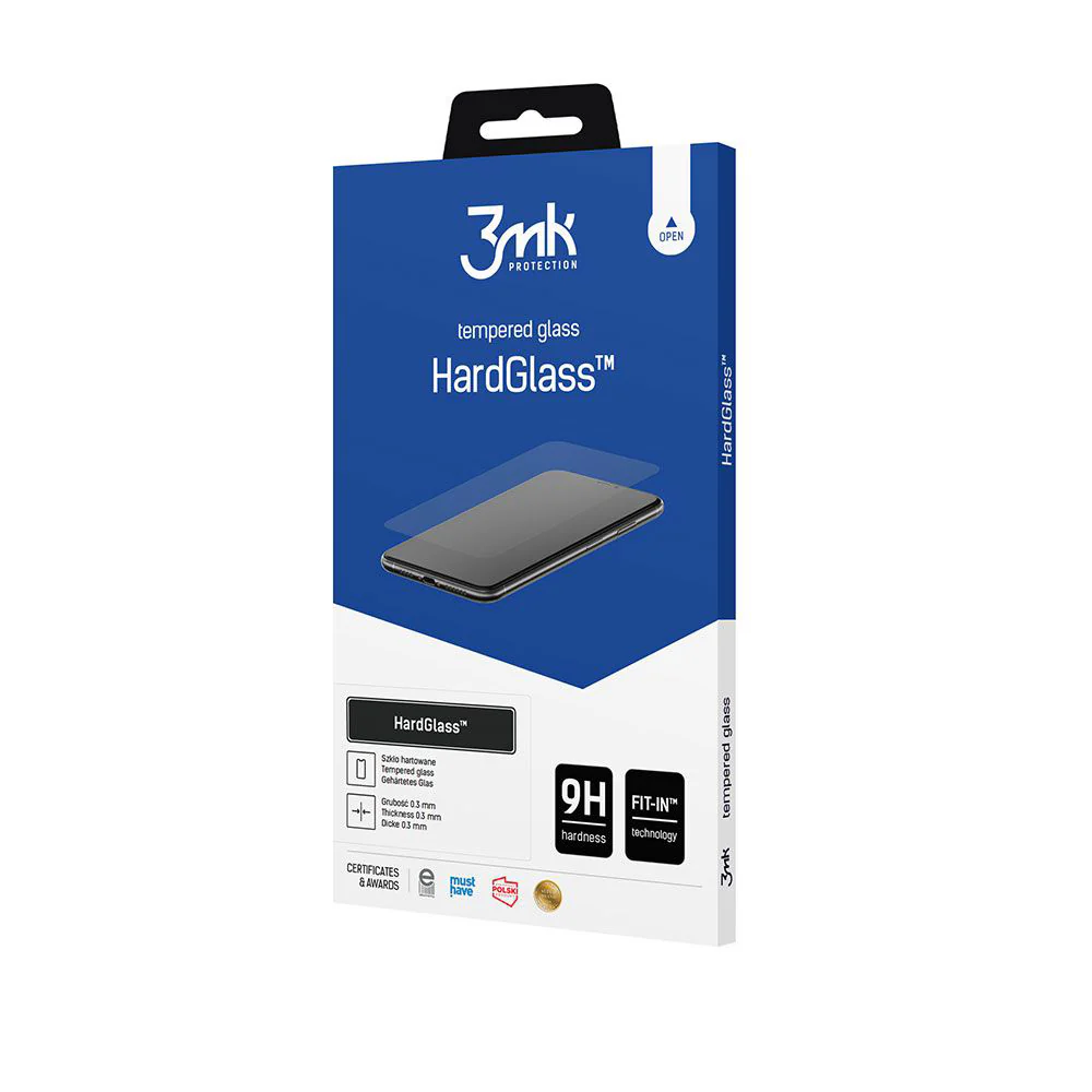 3MK HardGlass Screen Protector for Samsung Galaxy A55 5G A556 / A35 5G A356, Tempered Glass, Full Glue - Image 2