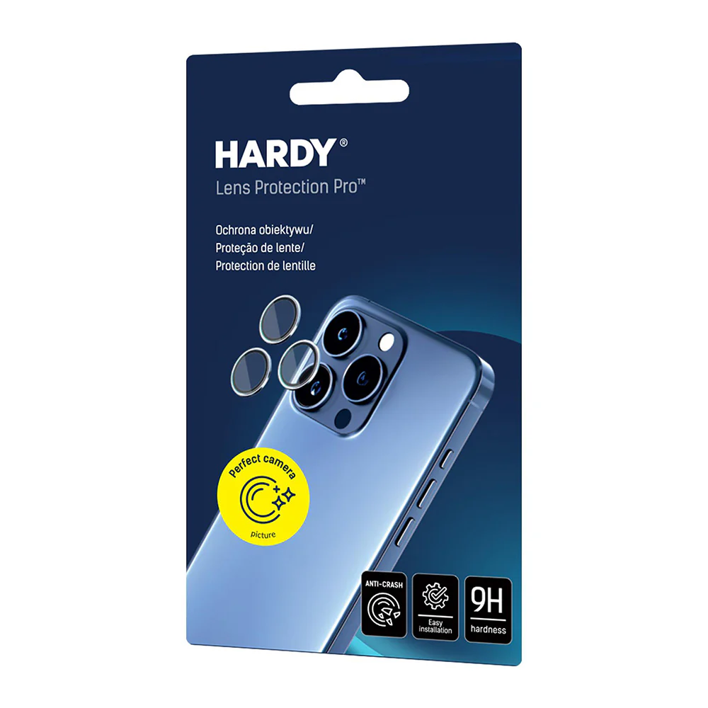 3MK Hardy Protection Pro Rear Camera Protective Film for Apple iPhone 17 Pro Max / 17 Pro, Tempered Glass, Orange - Image 7
