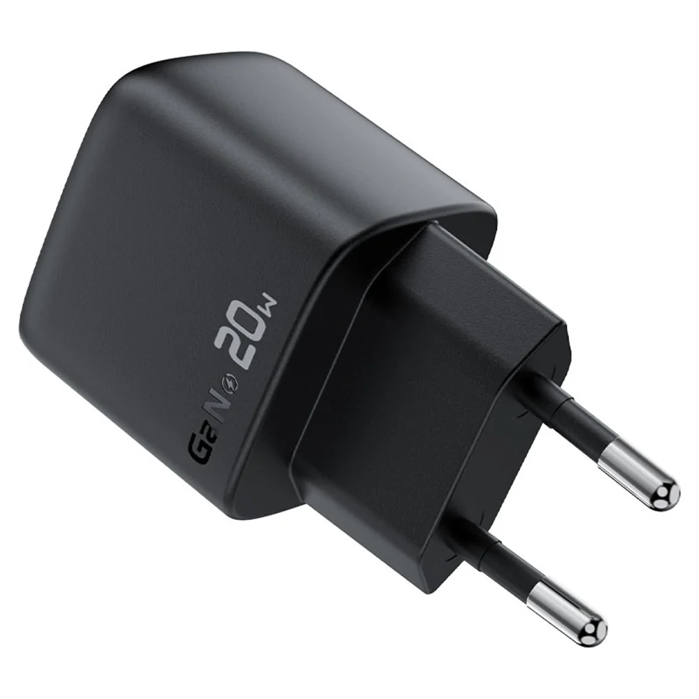 Acefast A113 Display Network Charger, 20W, 3A, 1 x USB-C, Black - Image 2