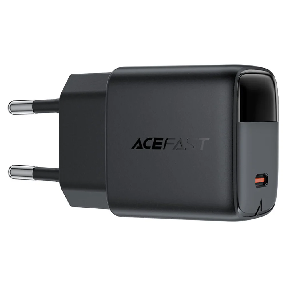 Acefast A113 Display Network Charger, 20W, 3A, 1 x USB-C, Black - Image 3
