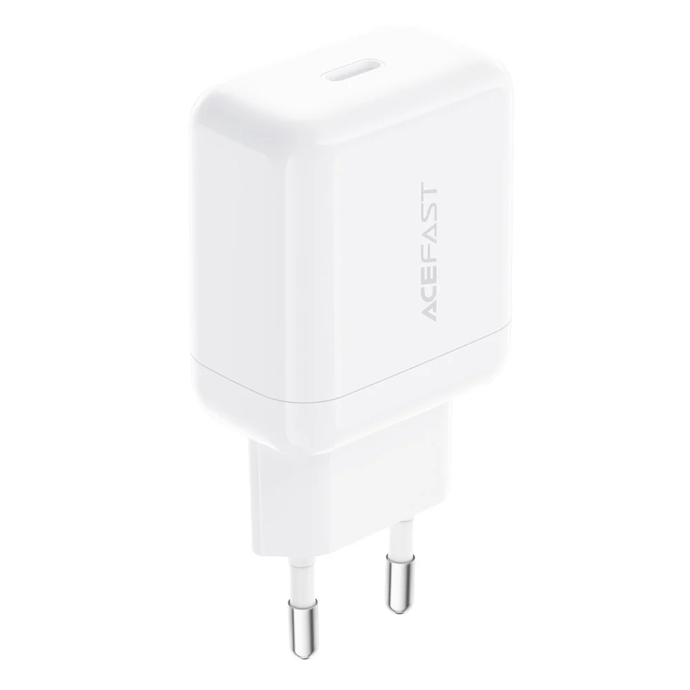 Acefast A130 Network Charger, 20W, 3A, 1 x USB-C, White