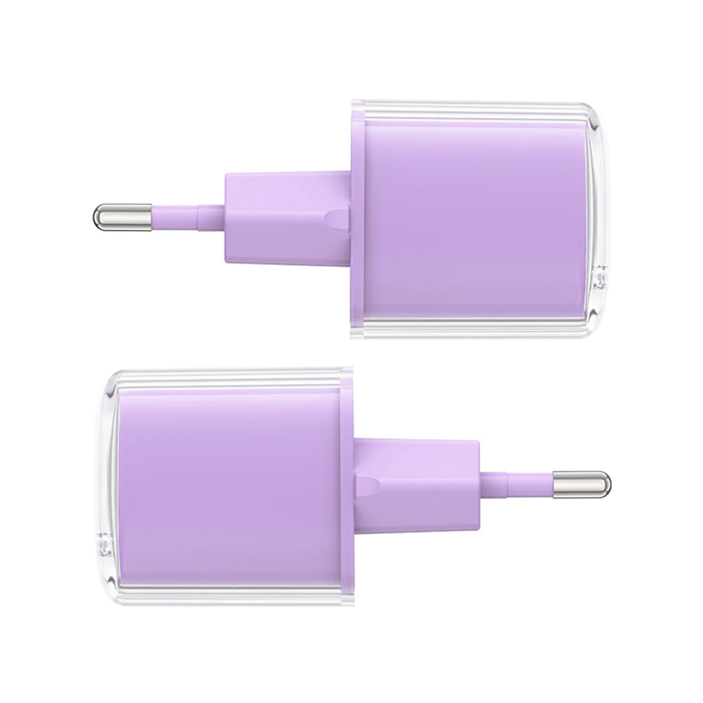 Acefast A53 Sparkling Display Network Charger, 30W, 3A, 1 x USB-C, Purple - Image 3