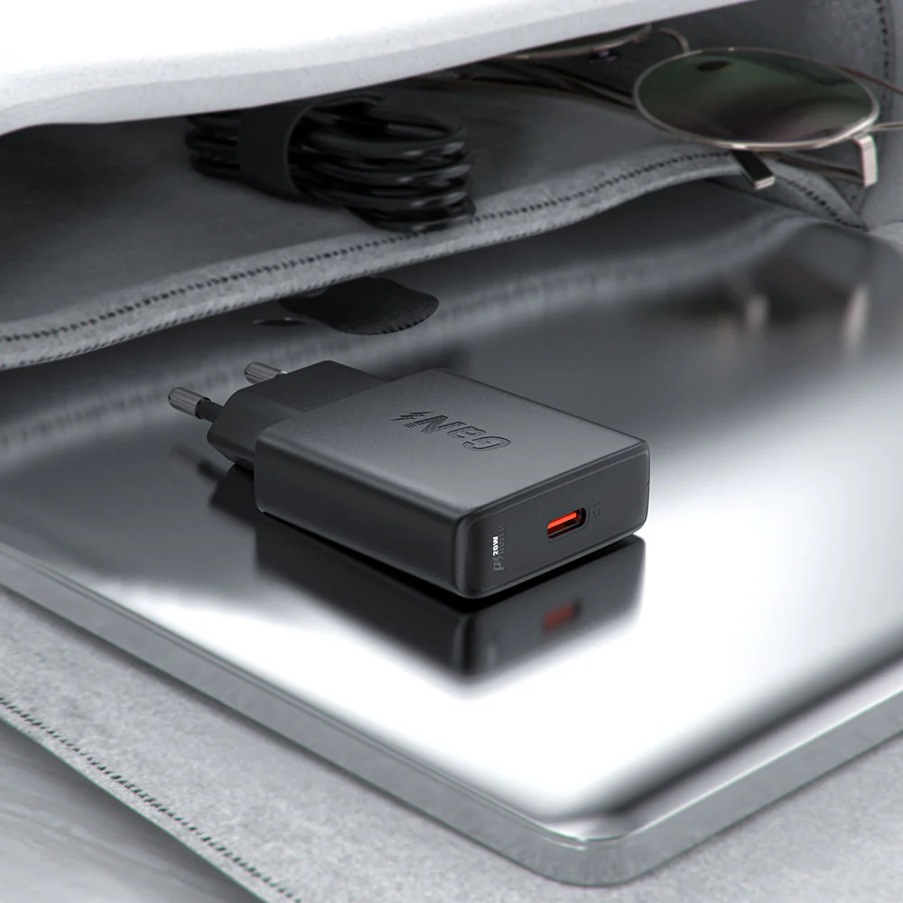 Acefast A65 Network Charger, 20W, 3A, 1 x USB-C, Black - Image 6