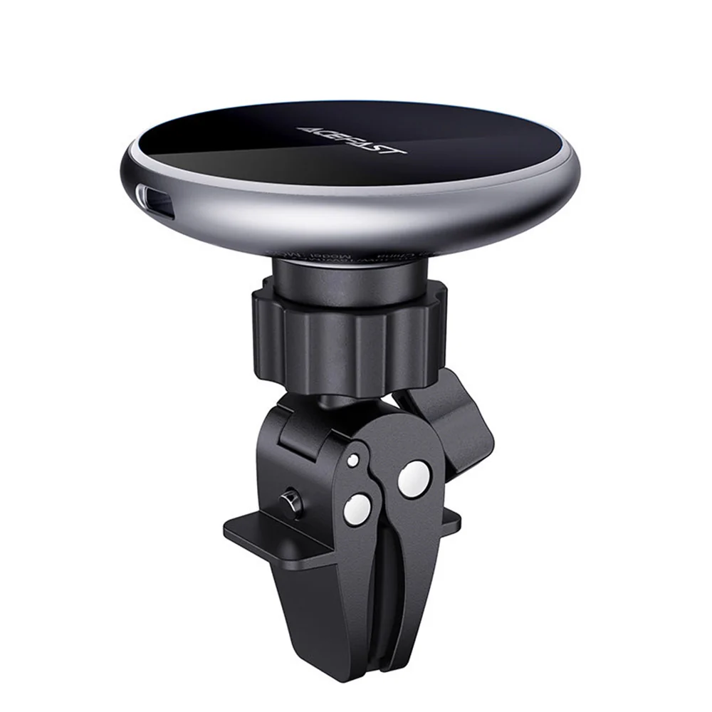 Acefast D3 Wireless Car Charger, 15W, 1.67A, Silver - Image 5