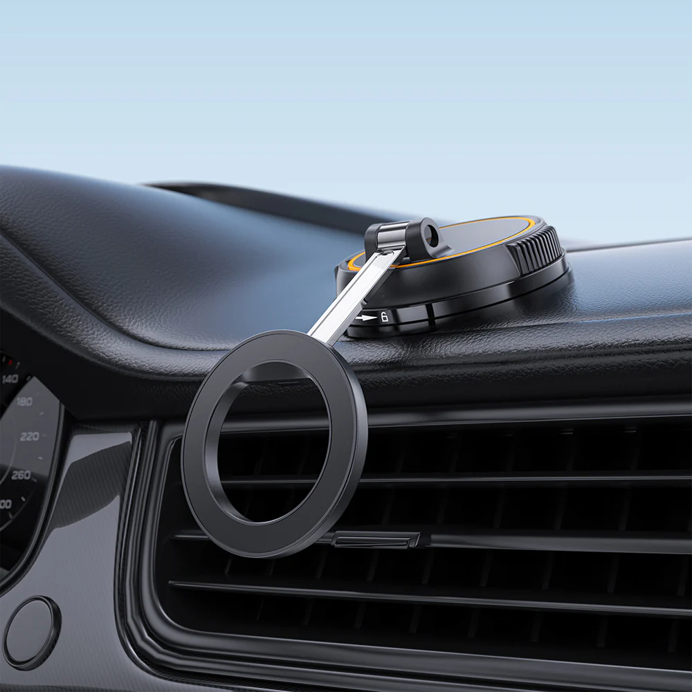 Acefast D55 Universal Magnetic Car Holder, Black - Image 4