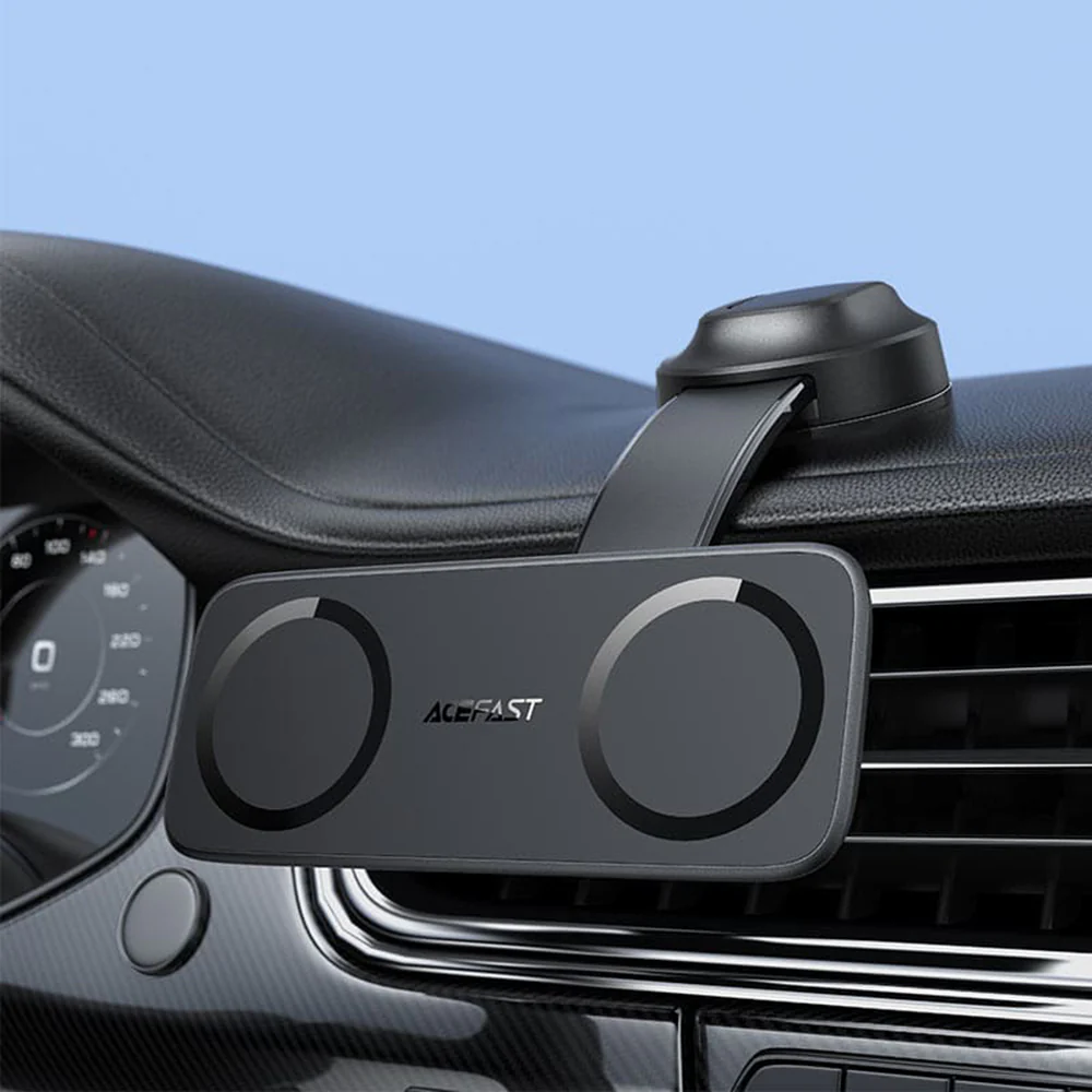 Acefast D60 Magnetic Car Holder, Universal, Black - Image 4