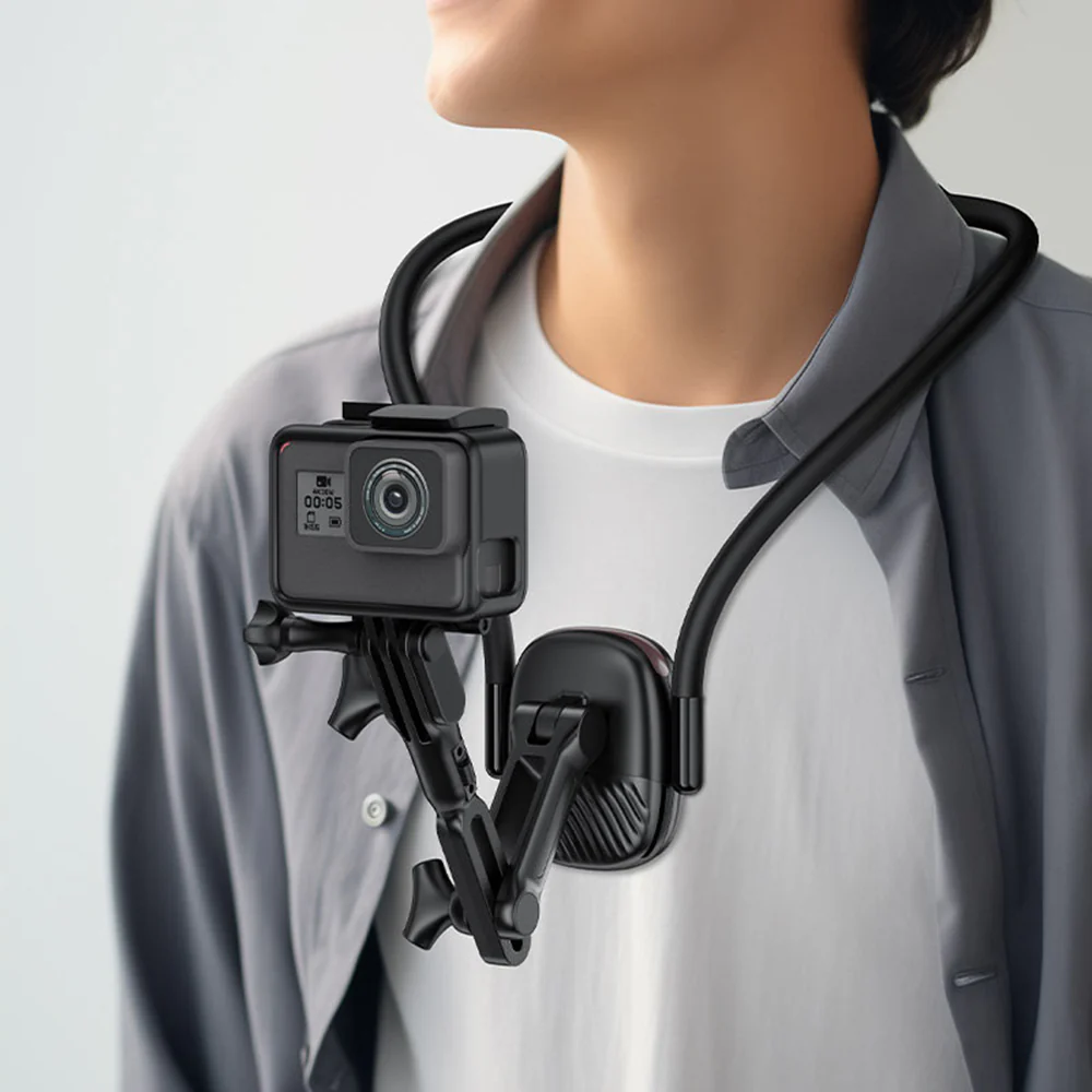 Acefast E32 Magnetic Neck Support, Universal, Black - Image 3