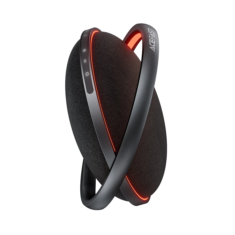Acefast K5 Pro Bluetooth Speaker, 100W, RGB, Waterproof, Black - Image 3