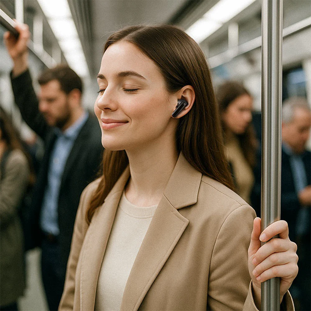 Acefast W5 Bluetooth Handsfree, TWS, ANC, Black - Image 6