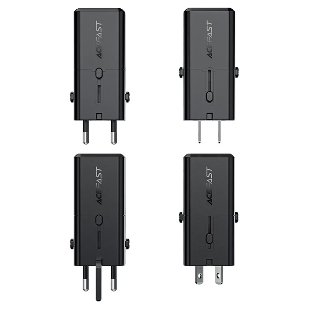 Acefast Z7 Travel Network Charger, 30W, 3A, 1 x USB-C, Black - Image 4