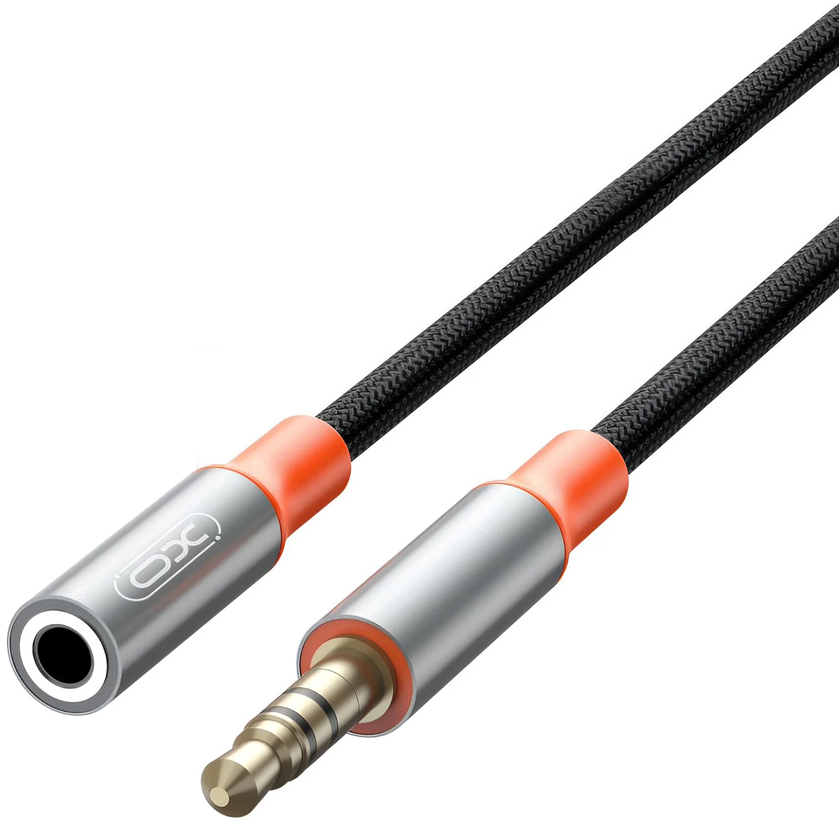 Audio Cable 3.5mm - 3.5mm XO Design NB-R269A, 1m, Black - Image 2