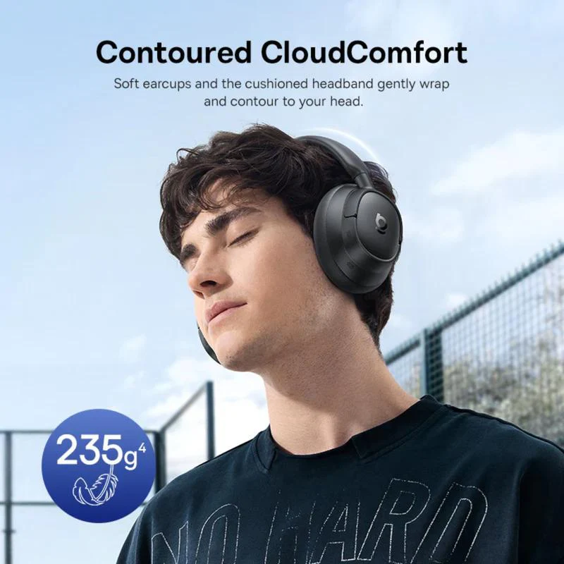 Baseus Bass BH1 NC Bluetooth Handsfree, MultiPoint, A2DP, ANC, Black A0203703 - Image 7