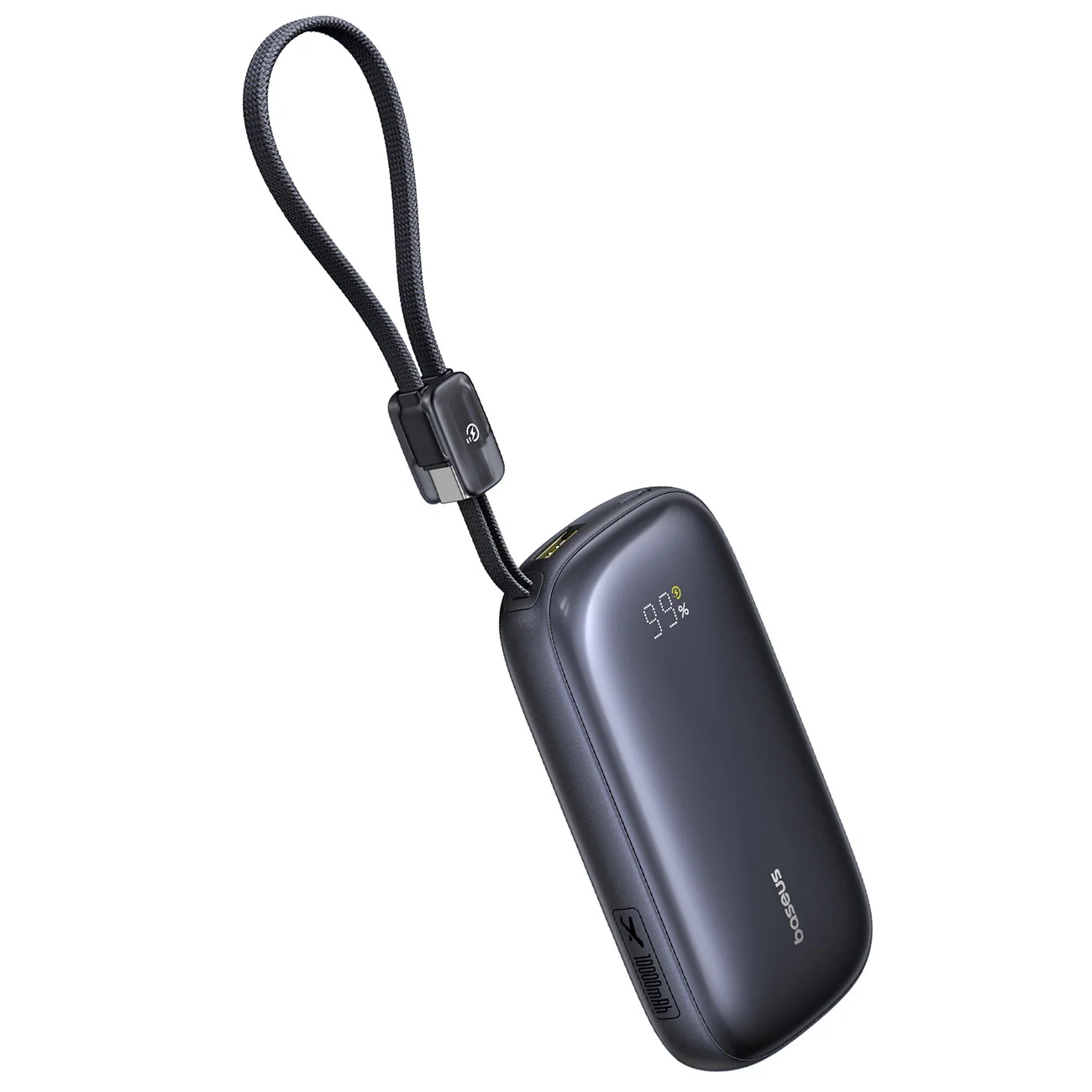 Baseus EnerFill FC21 QPow 3 Ultra External Battery, 10000mAh, 22.5W, QC + PD, 1 x USB-A - 1 x USB-C, Black E0027L00 - Image 3