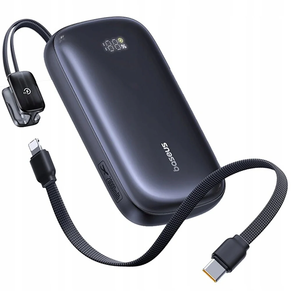 Baseus EnerFill FC21 Qpow 3 Ultra External Battery, 20000mAh, 22.5W, QC + PD, 1 x USB-A - 1 x USB-C, Black E0027M00 - Image 3