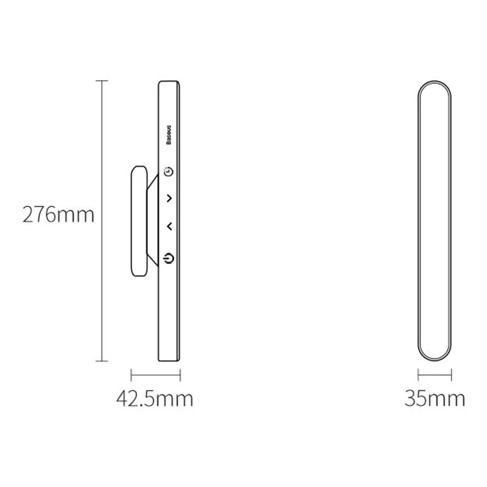 Baseus Led Desk Lamp, Gray DGXC-C0G - Image 6