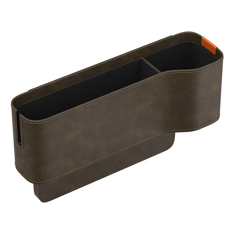 Baseus OrganizeFun Car Organizer for space between console and seat, Brown C20256502001-00 - Image 4