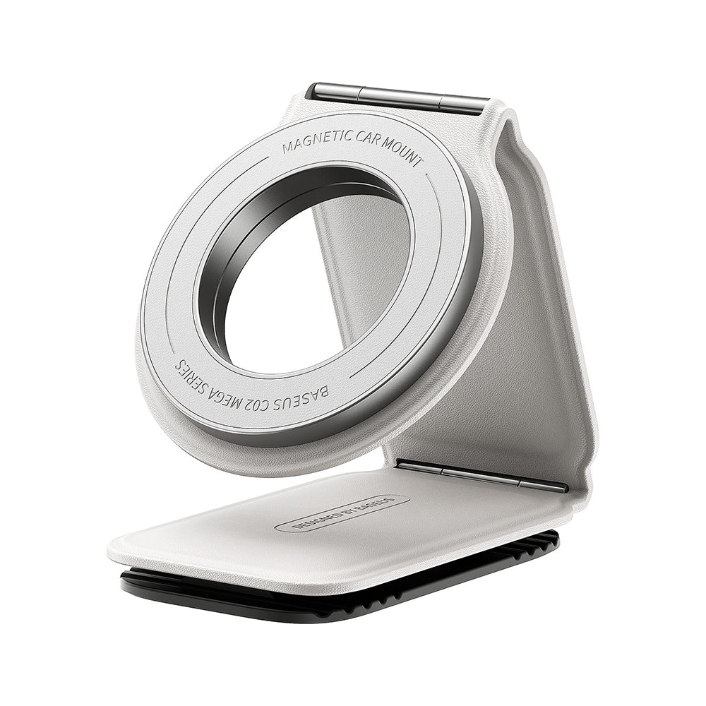 Baseus PrimeTrip C02 Magnetic Car Holder, Universal, White C40169002213-00 - Image 2