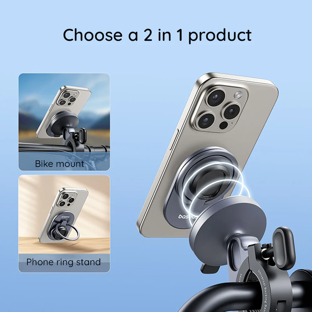 Baseus PrimeTrip Universal Bicycle Holder, Black C40569001121-00 - Image 5