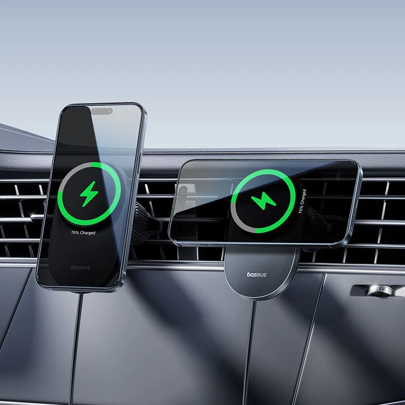 Baseus PrimeTrip VC2 Pro Wireless Car Charger, 25W, Black C0013N00 - Image 6