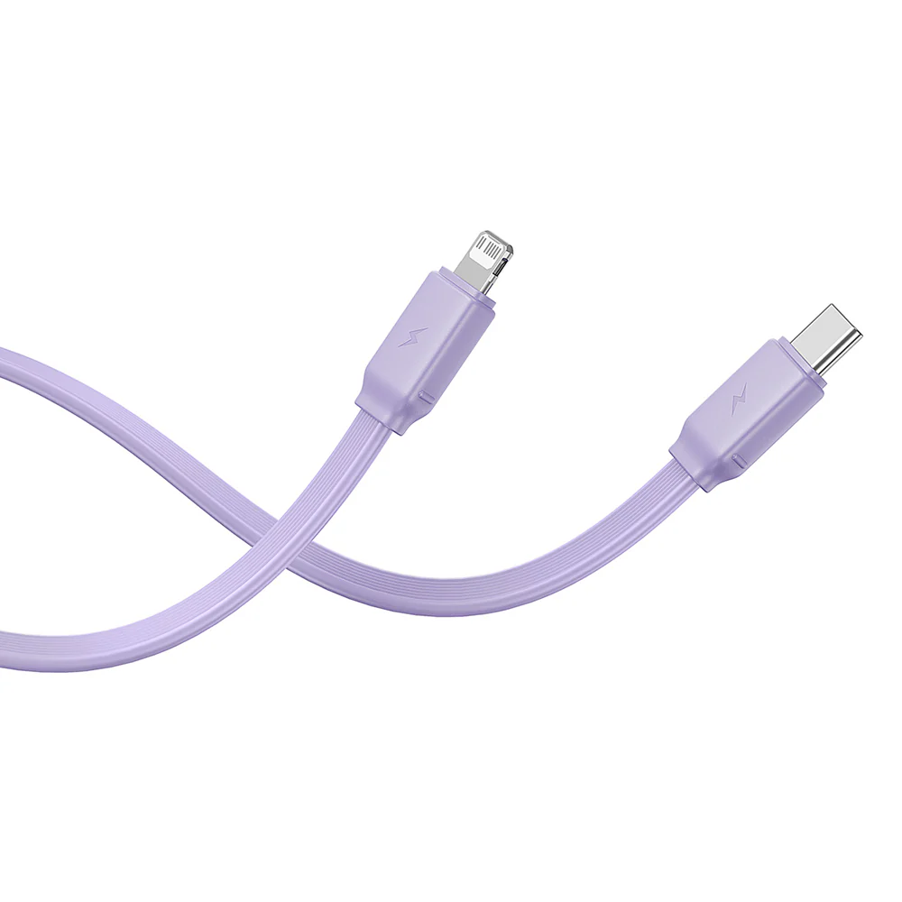 Baseus Qpow Pro+ External Battery, 10000mAh, 22.5W, QC + PD, 1 x Lightning - 1 x USB-A - 2 x USB-C, Purple P10055003513-00 - Image 6