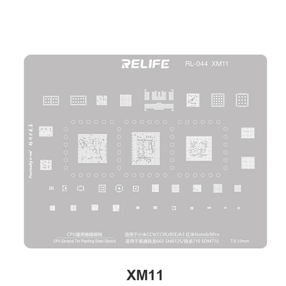 BGA Reballing Stencil RL-044 V2.0 for Xiaomi Series CPU - Image 12