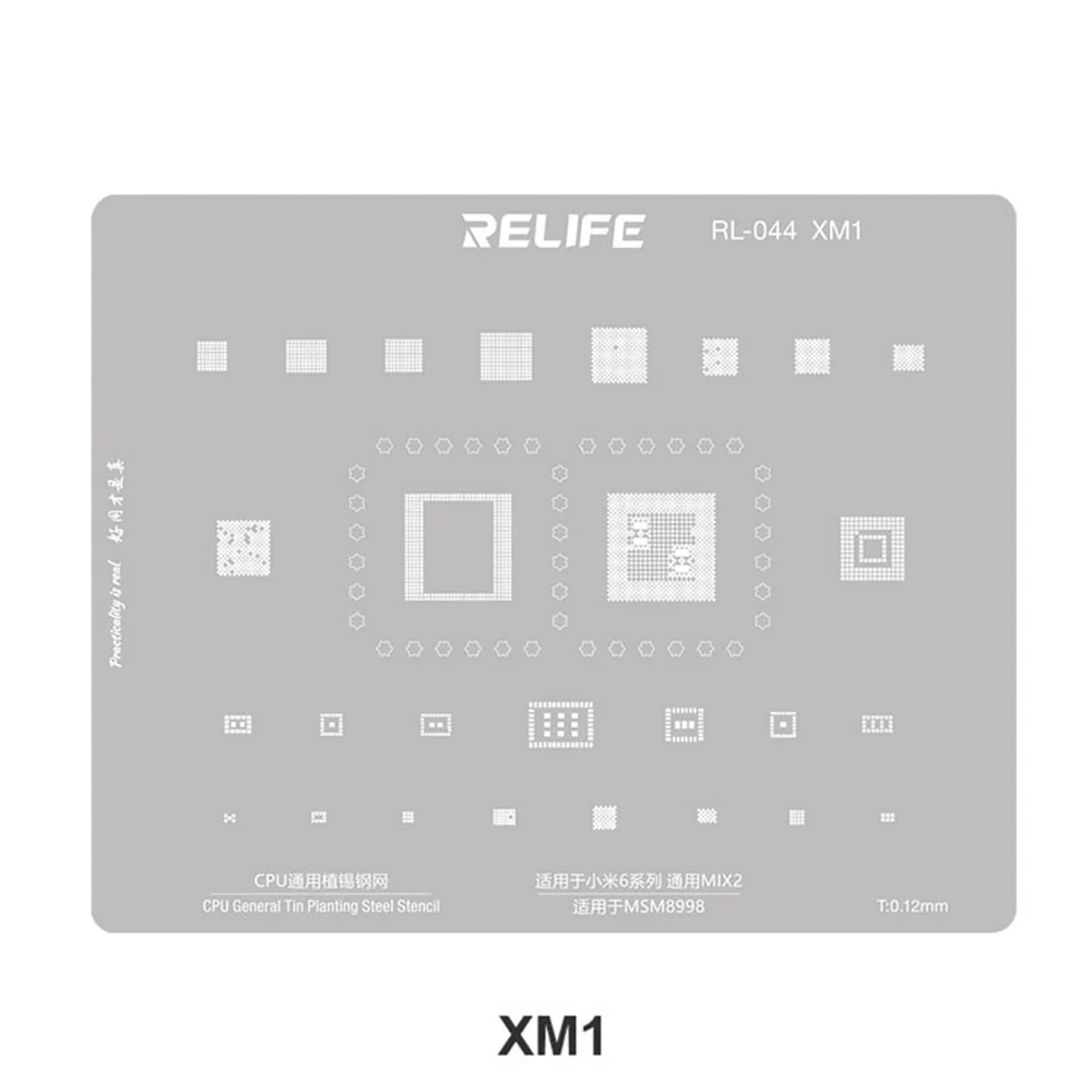BGA Reballing Stencil RL-044 V2.0 for Xiaomi Series CPU - Image 2