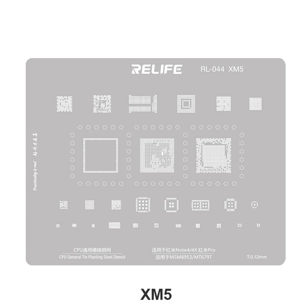 BGA Reballing Stencil RL-044 V2.0 for Xiaomi Series CPU - Image 6