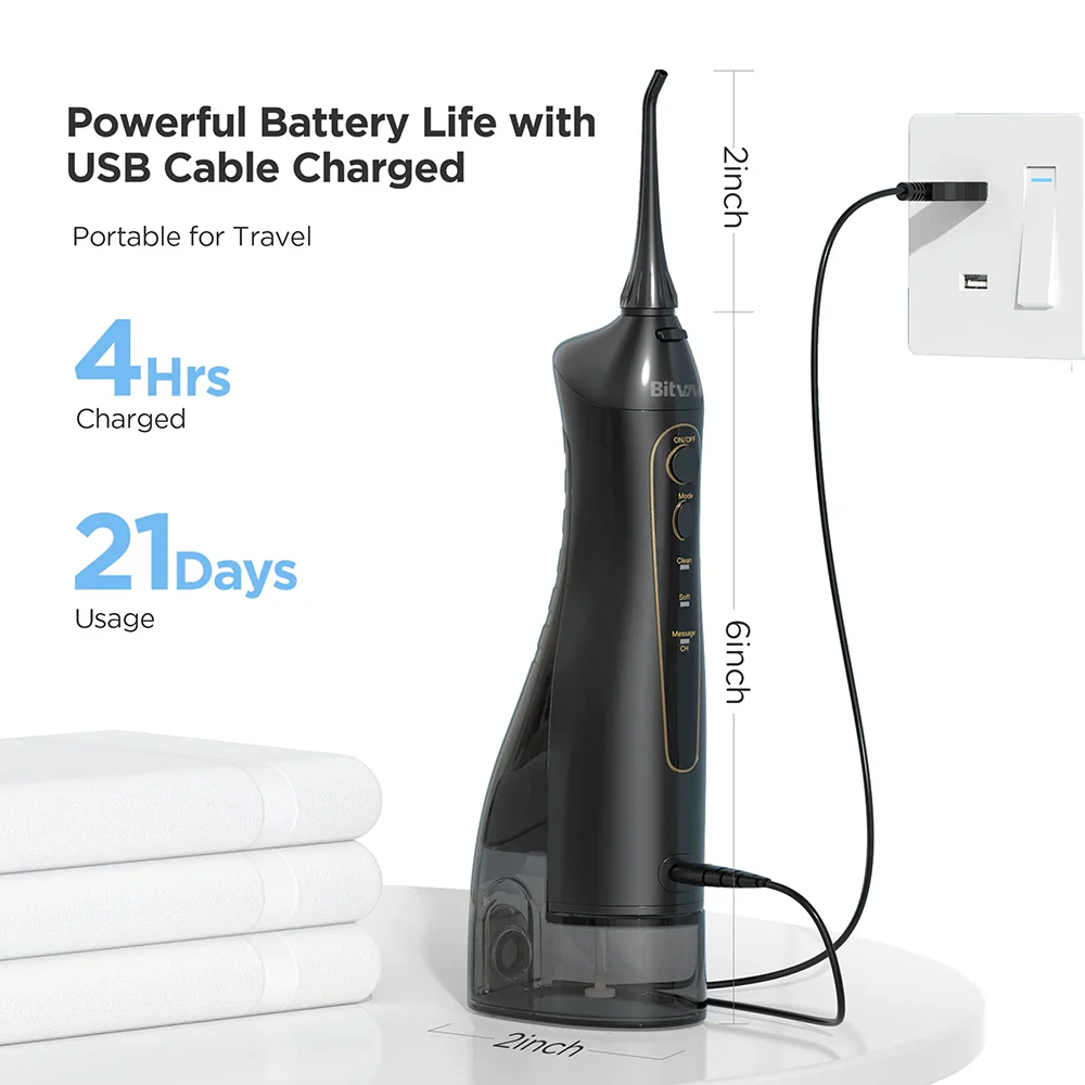 Bitvae F5020E Oral Irrigator, White - Image 2