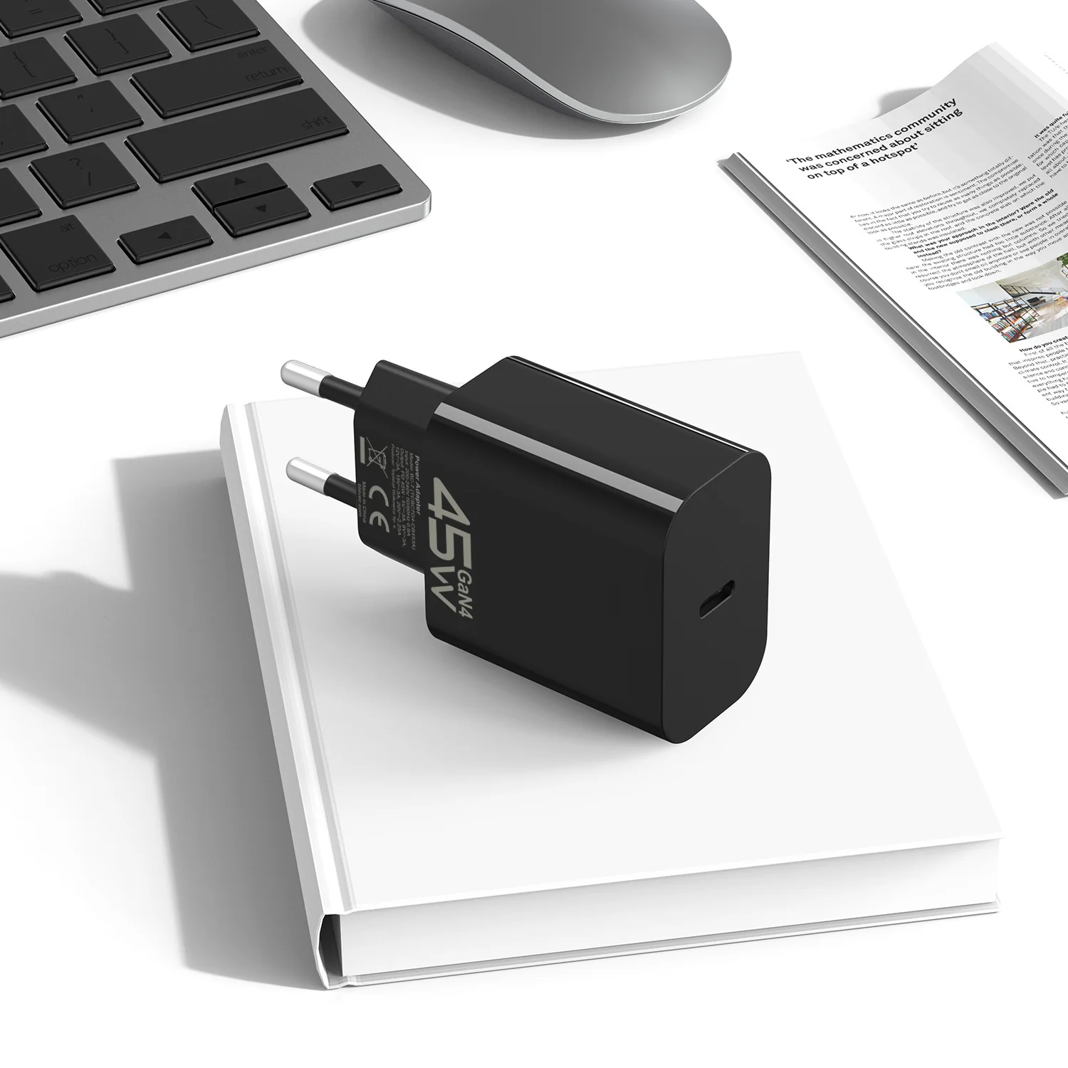 Blavec BC-7 Network Charger, 45W, 3A, 1 x USB-C, Black - Image 5