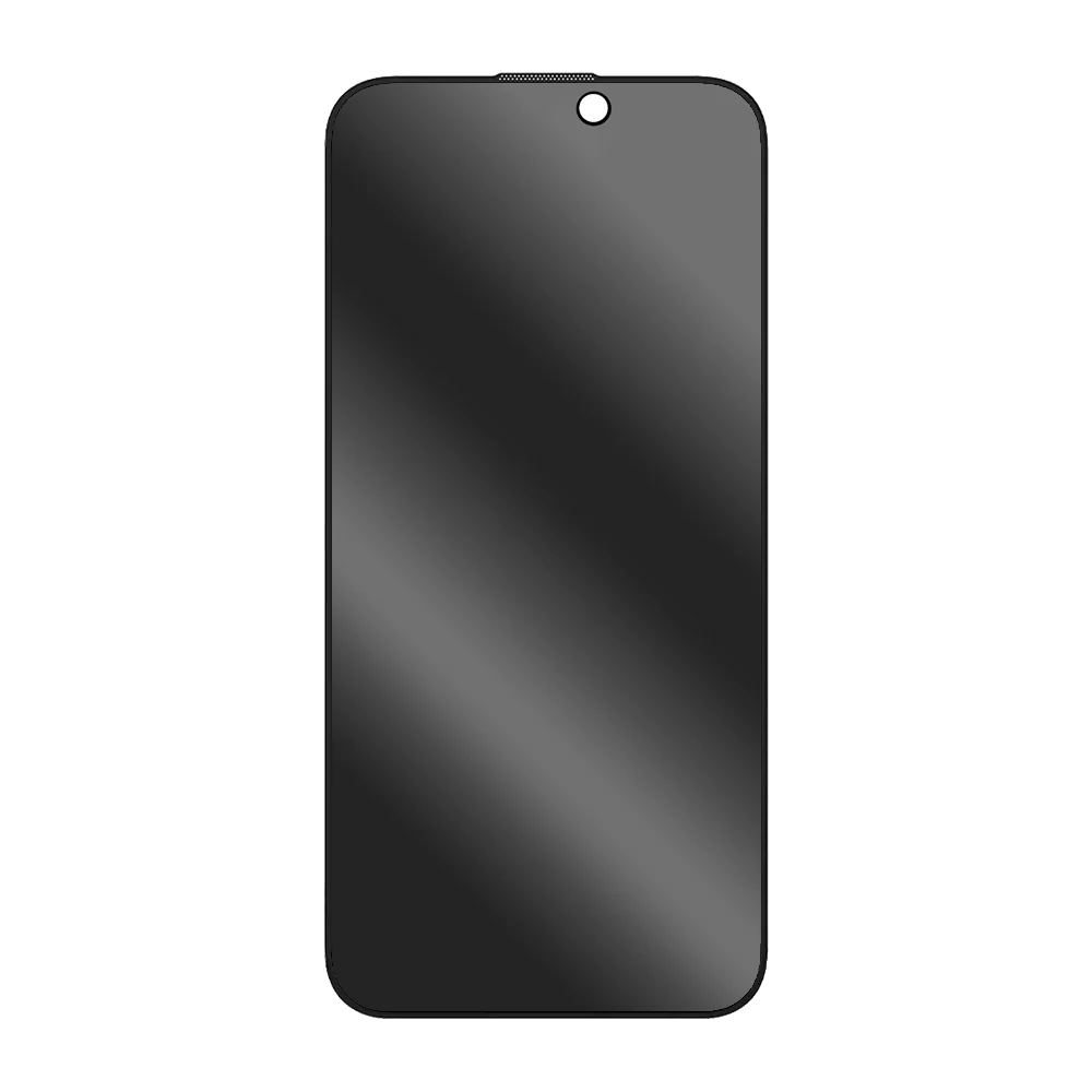 Blueo Anti-Peep Privacy Screen Protector for Apple iPhone 11 / XR, Tempered Glass, Full Glue - Image 4