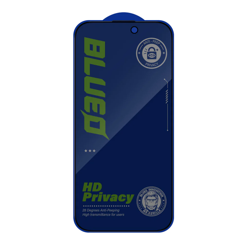 Blueo Anti-Peep Privacy Screen Protector for Samsung Galaxy S26 Plus S947, Tempered Glass, Full Glue - Image 4