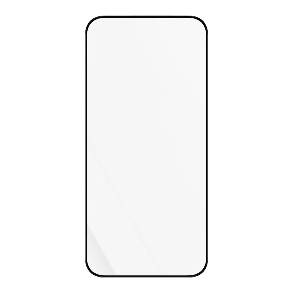 Blueo Anti-Static HD Screen Protector Film for Apple iPhone 15 Pro Max, Tempered Glass, Full Glue, Black - Image 2