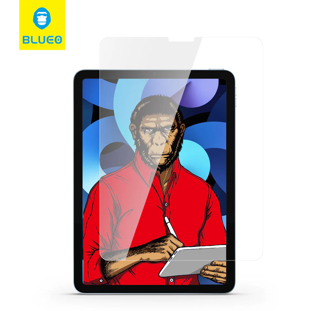 Blueo HD Screen Protector Film for Apple iPad Pro 11 (2024), Tempered Glass, Full Glue - Image 2