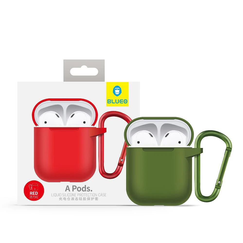 Blueo Liquid Case for Apple AirPods Gen 1, Green - Image 4