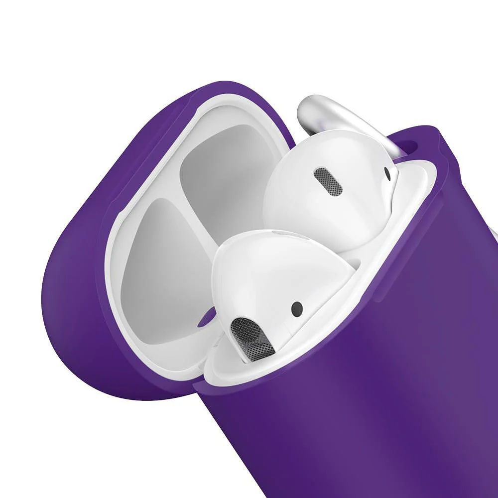 Blueo Liquid Case for Apple AirPods Gen 1, Navy Blue - Image 2