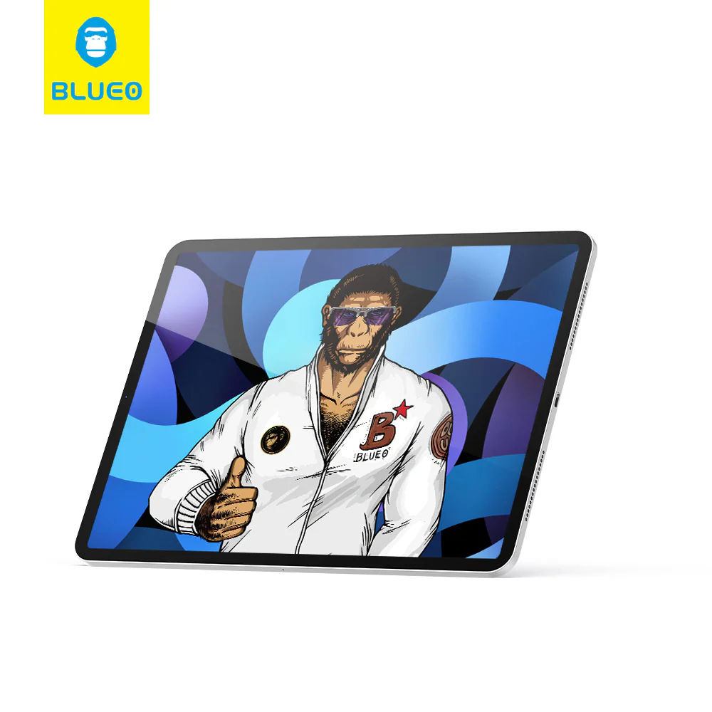 Blueo Screen Protector Film for Apple iPad (2025) / (2022), Tempered Glass, Full Glue - Image 6