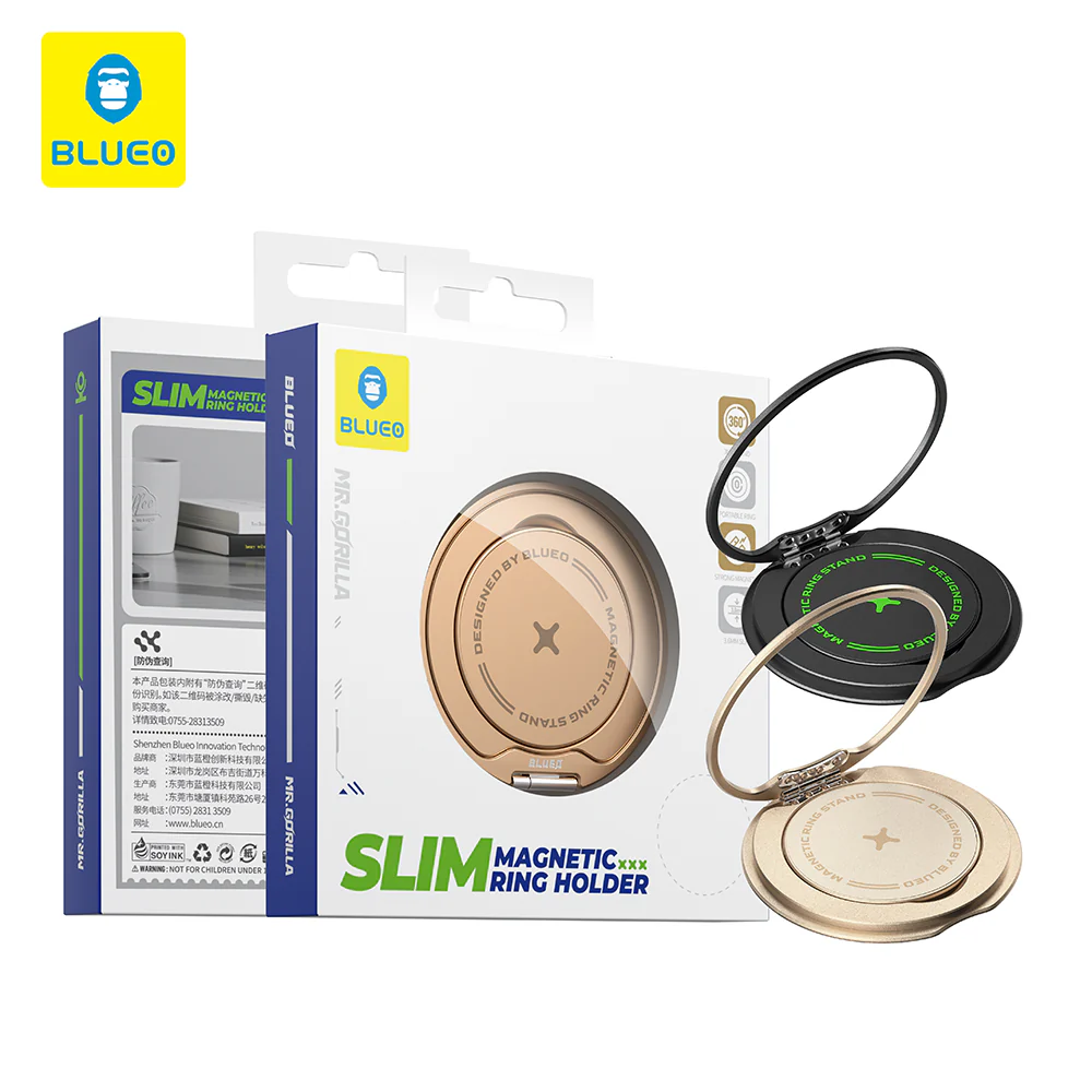 Blueo Slim Ring Holder, Universal, Gold - Image 6