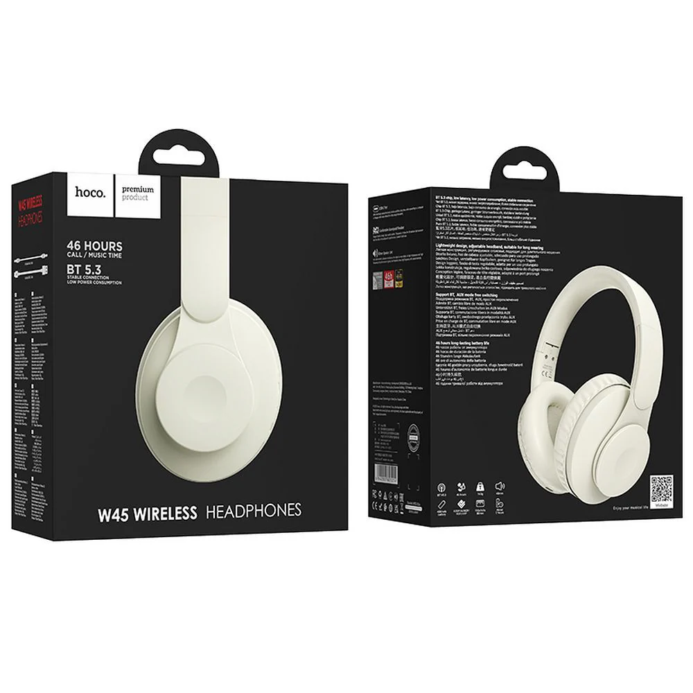 Bluetooth Handsfree HOCO W45, A2DP, White - Image 5