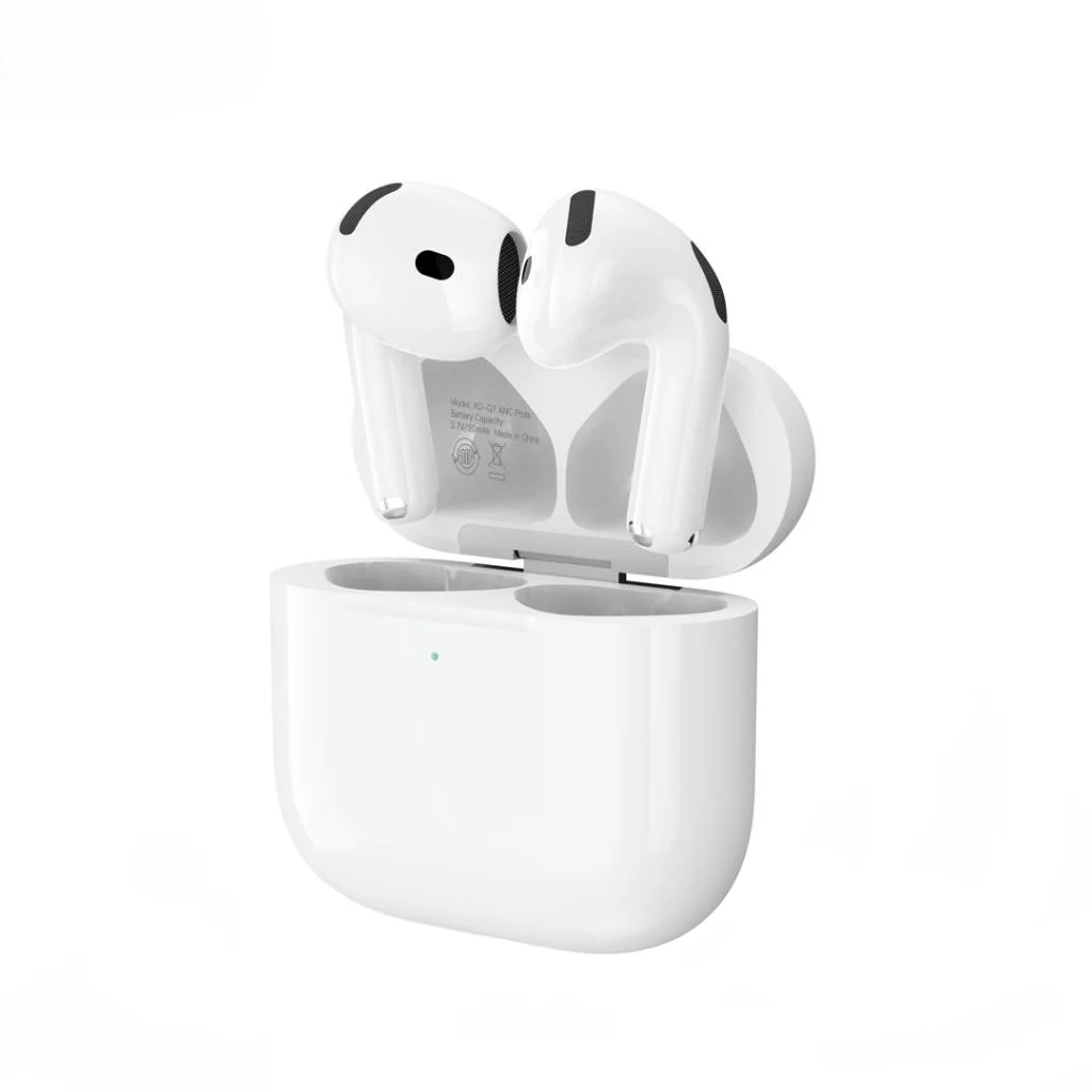 Bluetooth Handsfree XO Design Q7 Pods, TWS, ANC, White - Image 3