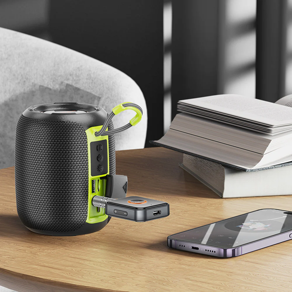 Borofone BC55 Suave Bluetooth Receiver, Black - Image 7