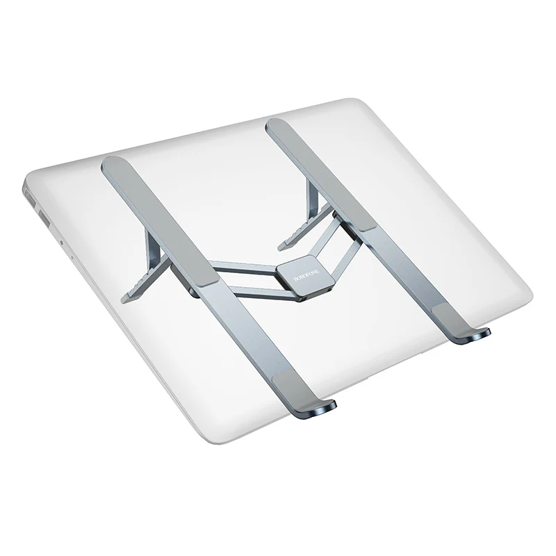 Borofone BH117 Graceful Laptop Stand for max. 15.6inch, Gray - Image 4