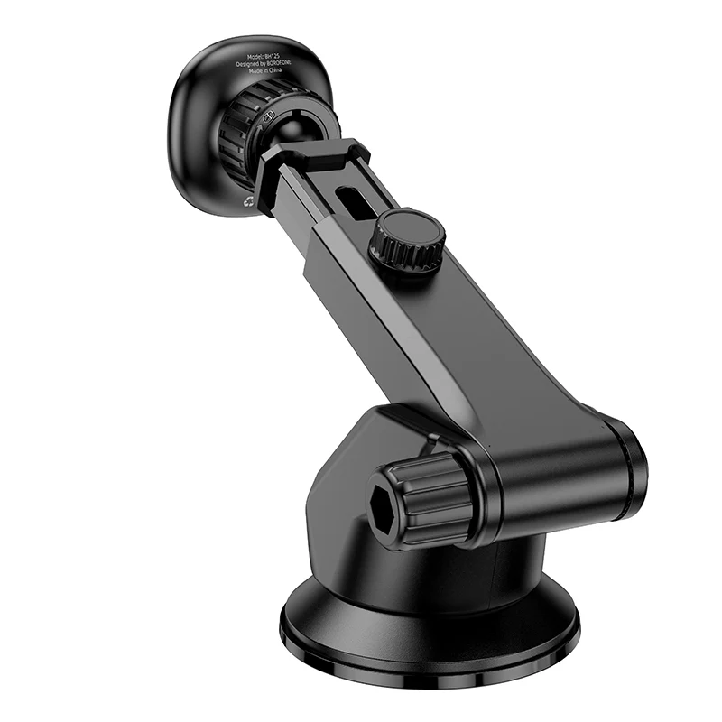 Borofone BH125 Roman Magnetic Car Mount, Universal, Black - Image 4