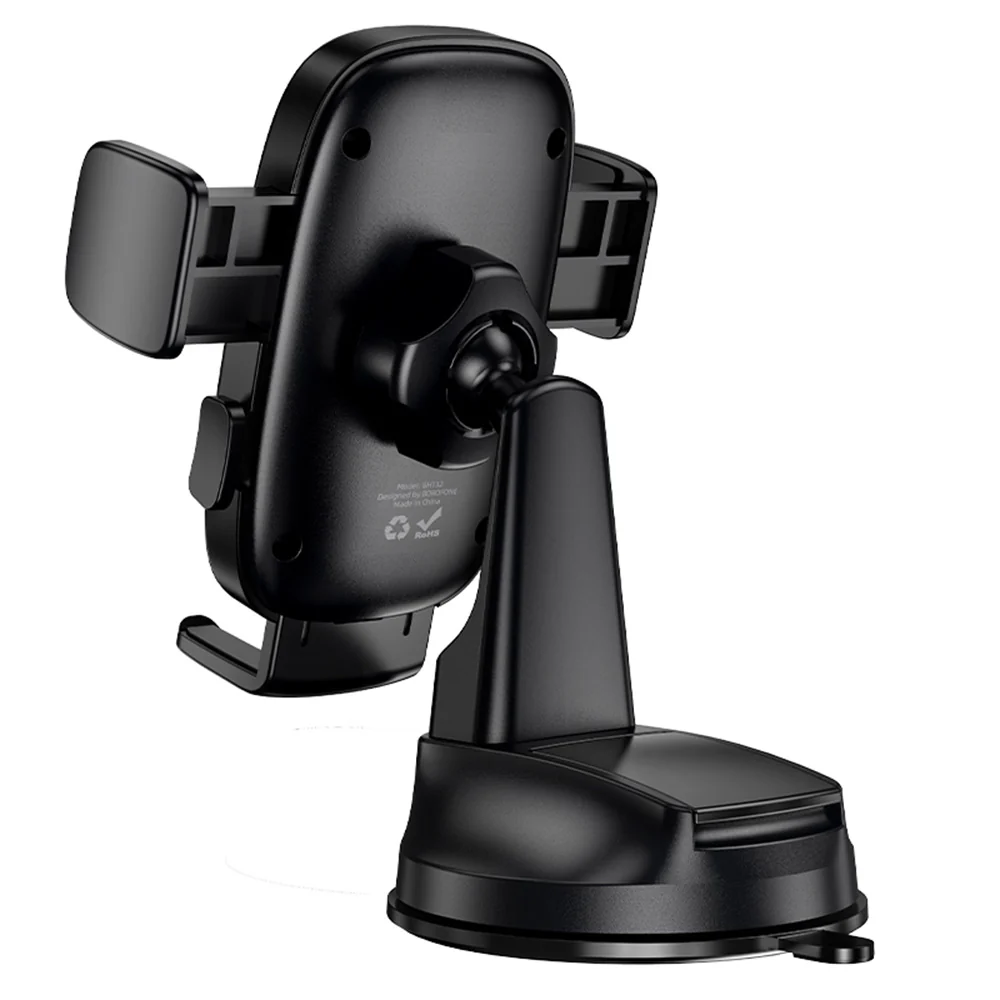 Borofone BH132 Follower Car Holder, 4.5inch - 7inch, Black - Image 12