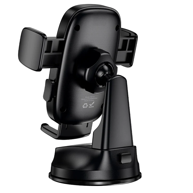 Borofone BH132 Follower Car Holder, 4.5inch - 7inch, Black - Image 3