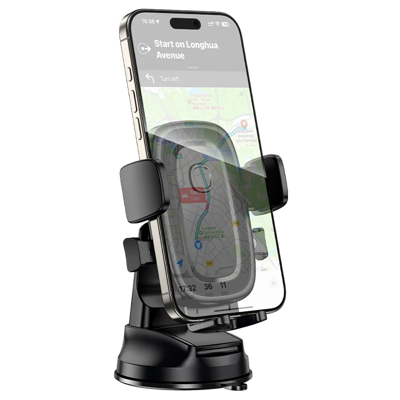Borofone BH132 Follower Car Holder, 4.5inch - 7inch, Black - Image 4