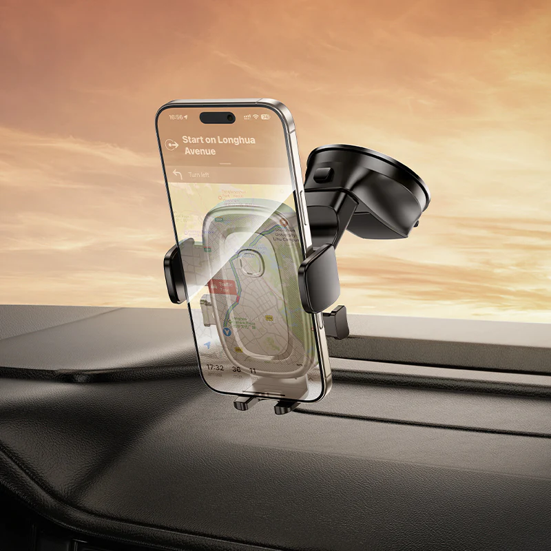 Borofone BH132 Follower Car Holder, 4.5inch - 7inch, Black - Image 8