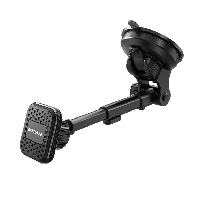 Borofone BH21 Vanda Magnetic Car Mount, Universal, Black - Image 2